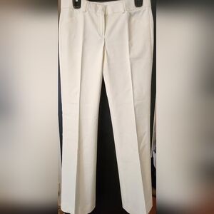 Theory Cream Chinos Straight-Leg Tailored